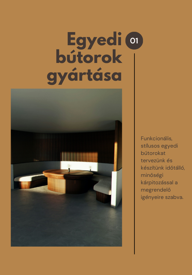 KUCKÓ BÚTOR szolgáltatások egyedi bútorok gyártása