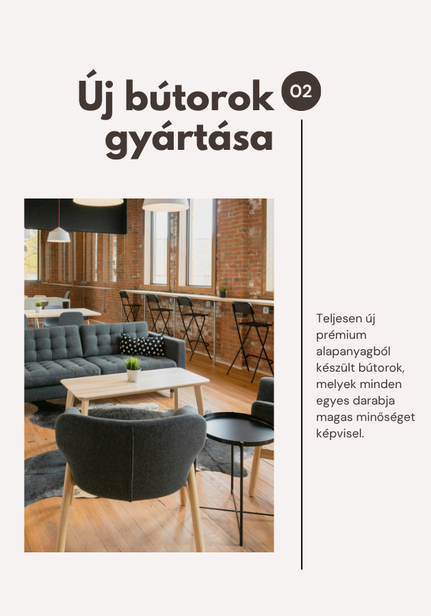 KUCKÓ BÚTOR szolgáltatások új bútorok gyártása